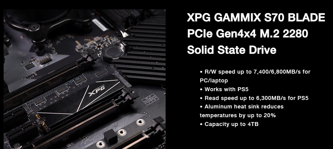 SSD XPG Gammix S70 Blade PCIe Gen4x4 SSD Upgrade: Apakah Lebih Kencang?